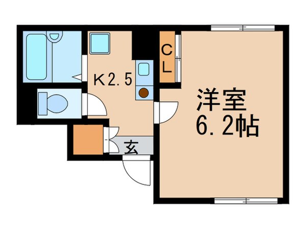 コンフォルト森田の物件間取画像